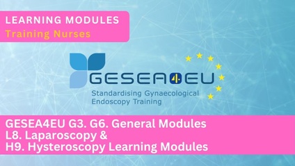 Product image for GESEA4EU G3 | G6 | L8 | H9. Laparoscopy and Hysteroscopy for Training Nurses*