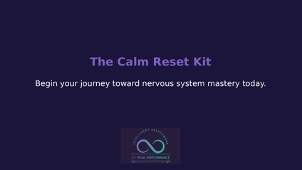 Product image for Breathe To Thrive  - The Calm Reset Kit