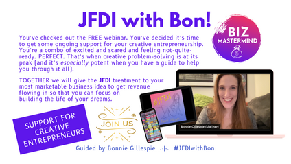 Product image for JFDI with Bon: Entrepreneurial Mastermind
