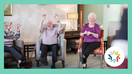 Product image for Seated Dance and Laughter Yoga Course Bundle