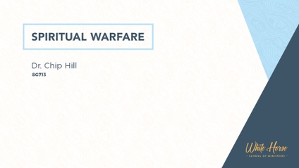 Product image for SG713 - Spiritual Warfare