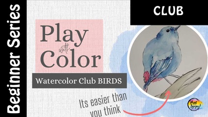 Product image for CLUB: Watercolor Painting : Birds