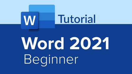 Product image for Word 2021 Beginner