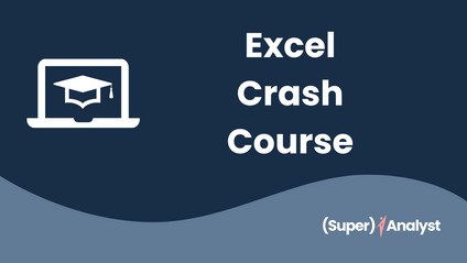 Product image for Excel Crash Course