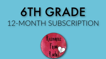Product image for 6th Grade Subscription