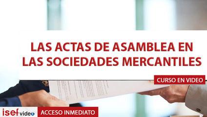 Product image for LAS ACTAS DE ASAMBLEA EN LAS SOCIEDADES MERCANTILES