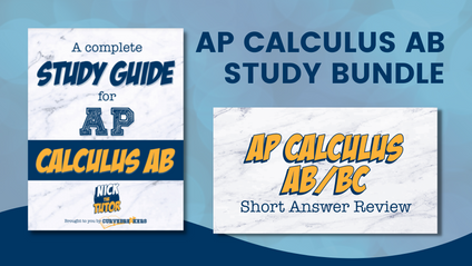 Product image for AP Calculus AB Study Bundle