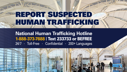Product image for Human Trafficking for Aviation