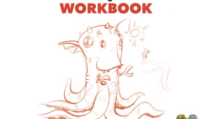 Product image for Sketch Force: How to Draw a Monster From Imagination Workbook