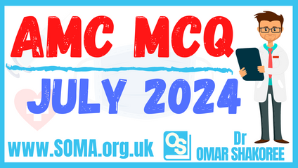 Product image for JULY 2024 LECTURE NOTES ON AMC MCQ RECALLS QUESTIONS