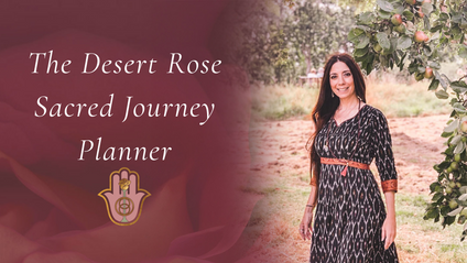Product image for Desert Rose 2025 Sacred Journey Planner