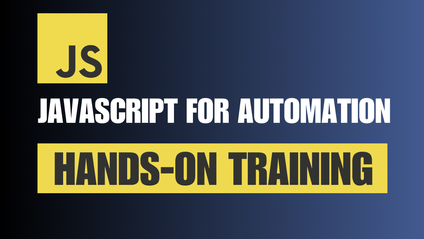 Product image for JavaScript for Automation Testing