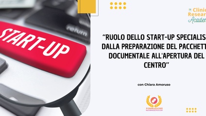 Product image for Ruolo dello Start-Up Specialist: dalla preparazione del pacchetto documentale all'apertura del centro