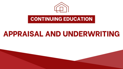 Product image for CE – Appraisal and Underwriting (2 hours)