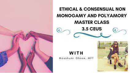 Product image for Working with Ethical/Consensual Non Monogamy and Polyamory Clients For Coaches & Clinicians 3.5 CEUS