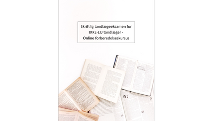Product image for LWE tandlæge-dansk (Skriftlig eksamen)
