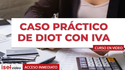 Product image for Caso Práctico DE DIOT CON IVA