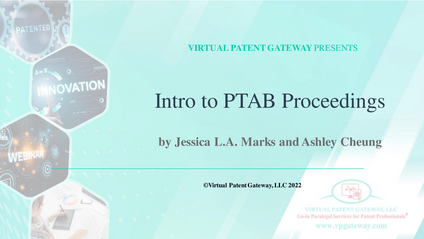 Product image for Intro to PTAB Proceedings