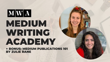 Product image for Medium Writing Academy + Publications 101