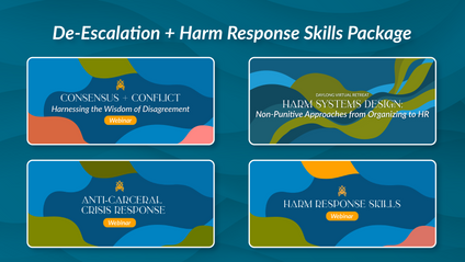 Product image for De-Escalation and Harm Response Skills Package