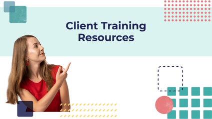 Product image for Client Training Resources