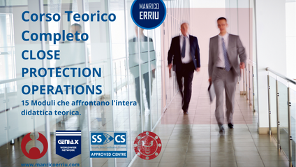 Product image for Corso Teorico Completo "Close Protection Operations" - 15 Moduli