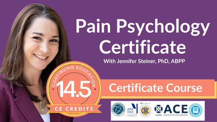 Product image for Pain Psychology Certificate Program