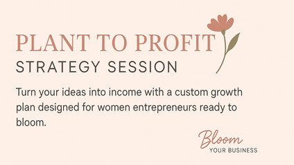 Product image for Plant To Profit Growth Strategy Session