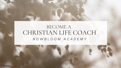Product image for NowBloom Academy Life Coach Certification Program - September 2025 Semester