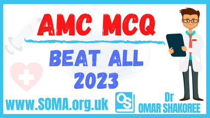 Product image for BEAT ALL 2023 AMC MCQS