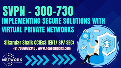 Product image for CCNP SECURITY - SVPN (Secure VPN) -300-730