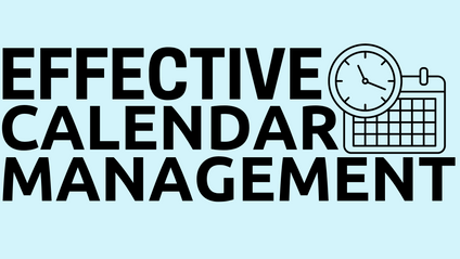 Product image for Effective Calendar Management