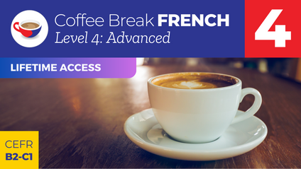 Product image for Coffee Break French Level 4