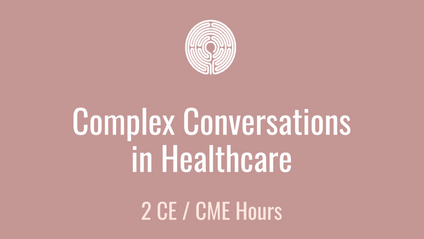 Product image for Complex Conversations in Healthcare