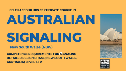 Product image for 30 hrs Certificate Course in Australian Signaling (NSW)