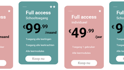 Product image for STE(A)M en MAAK platform abonnementen