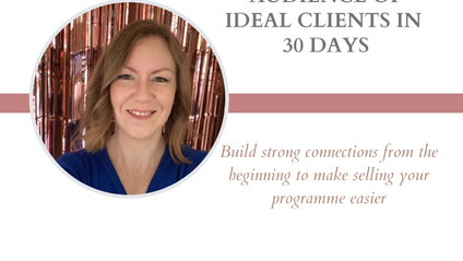 Product image for Build Your Audience of Ideal Clients in 30 Days