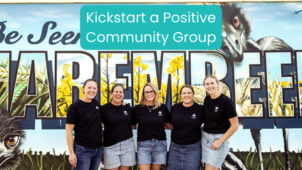 Product image for Kickstart a positive community group