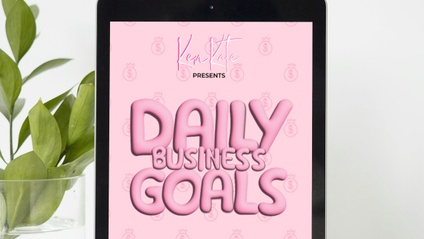 Product image for Daily Goal Worksheet