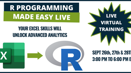 Product image for R Programming Made Easy Live
