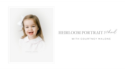 Product image for Heirloom Portrait Workshop/Mentorship