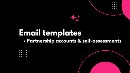 Product image for Email templates - Partnership accounts & self-assessments