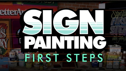 Product image for Sign Painting First Steps