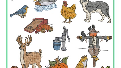 Product image for Autumn Skies Critter pack