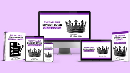 Product image for The Syllable Division Queen Online Course 