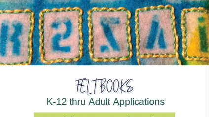 Product image for Felt Books K12 - Adult Lesson