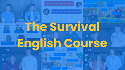 Product image for The Survival English Course