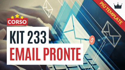 Product image for 233 email pronte all'uso! (Template + Istruzioni)
