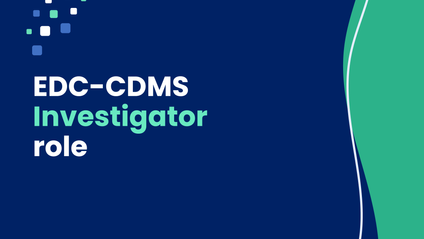 Product image for 7.1 EDC-CDMS - Investigator role - Certification (v8.2024)