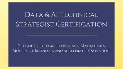 Product image for Data & AI Technical Strategist Certification
